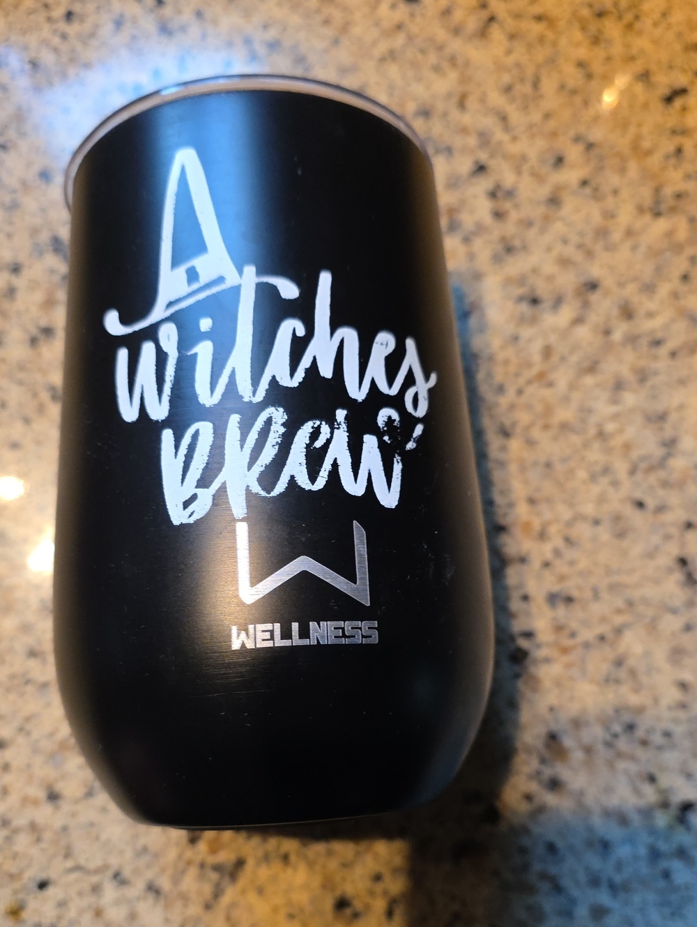 Black 'A Witchy's Brew' Insulated Tumbler